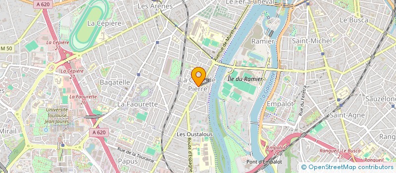 localisation de l'entreprise ENTRECHAT à TOULOUSE