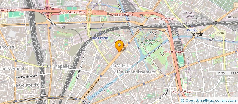 localisation de l'entreprise ENTRECHAT 5 à PARIS