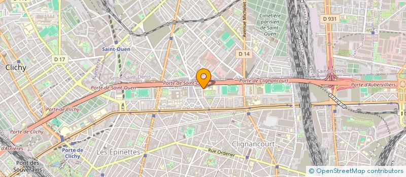 localisation de l'entreprise ENTRECOM PRODUCTION  PARIS