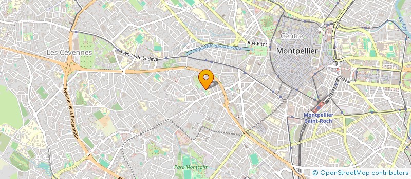 localisation de l'entreprise ENTREE DE SECOURS à MONTPELLIER