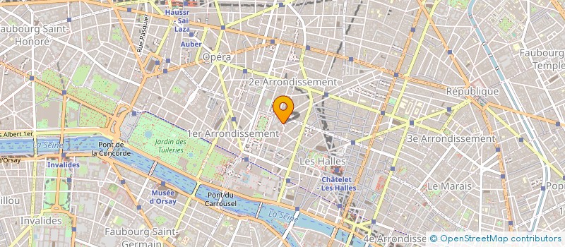 localisation de l'entreprise ENTREE DES ARTISTES  PARIS