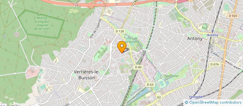 localisation de l'entreprise ENTREE EN MATIERES à VERRIERES-LE-BUISSON