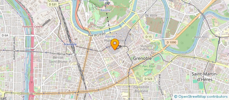 localisation de l'entreprise ENTREE PRINCIPALE à GRENOBLE