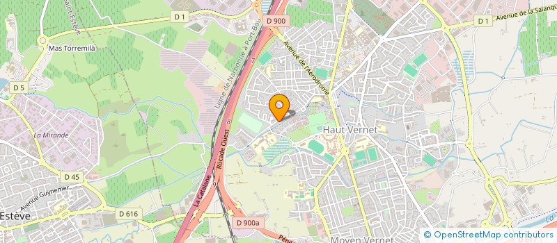 localisation de l'entreprise ENTREE PRINCIPALE  PERPIGNAN