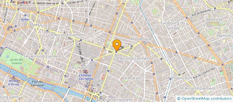 localisation de l'entreprise ENTREES SORTIES à PARIS