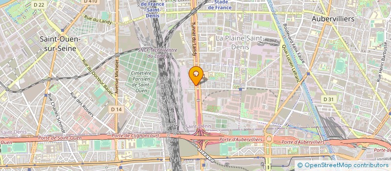 localisation de l'entreprise ENTRELIGNE à SAINT-DENIS