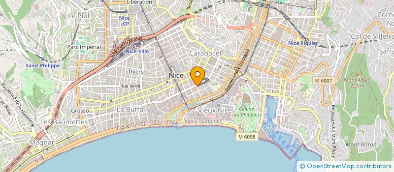 localisation de l'entreprise ENTREMETS ET VINS à NICE