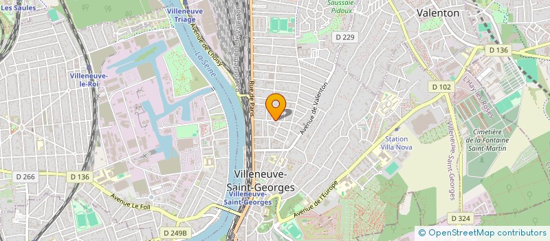 localisation de l'entreprise ENTREMISE à VILLENEUVE-SAINT-GEORGES