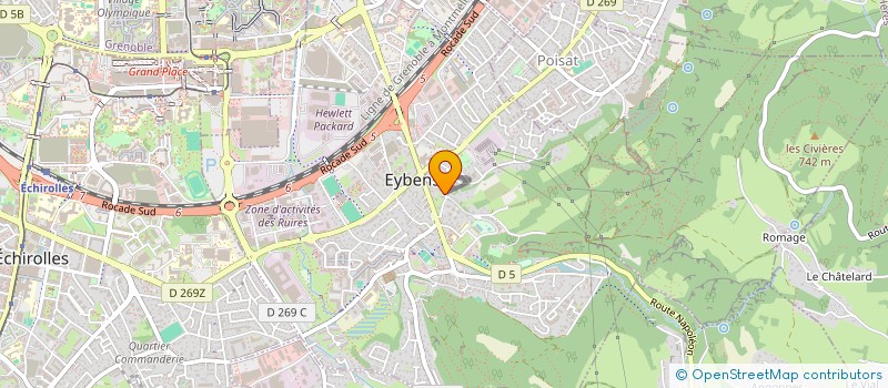localisation de l'entreprise ENTRENOUCPAB  EYBENS