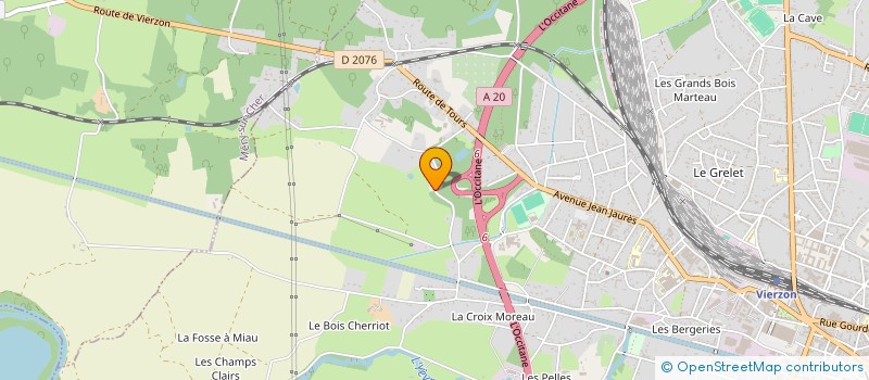 localisation de l'entreprise ENTRENOUS  VIERZON