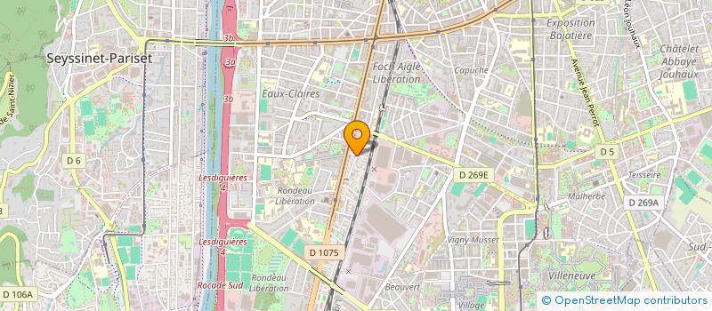 localisation de l'entreprise ENTRENOUS SOLIDARITE à GRENOBLE