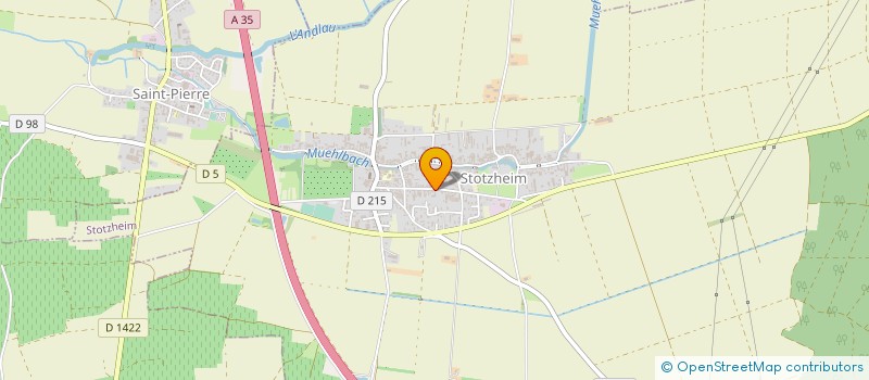 localisation de l'entreprise ENTREP CHARPENT SCHWOERER FILS à STOTZHEIM