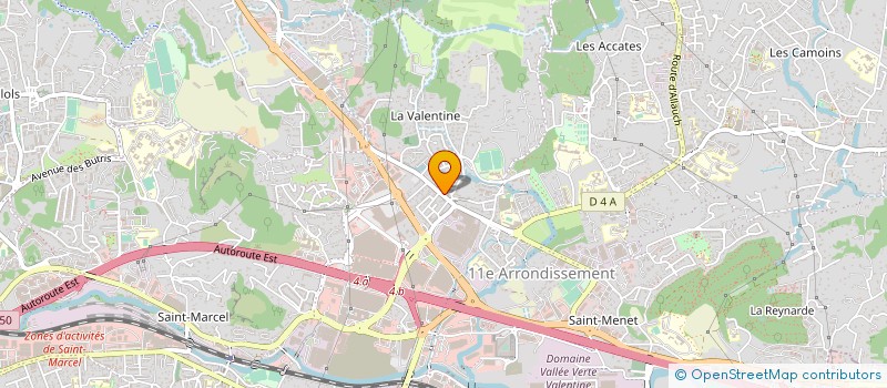 localisation de l'entreprise ENTREP ELECT GENERALE LA TRIPHASEE à MARSEILLE