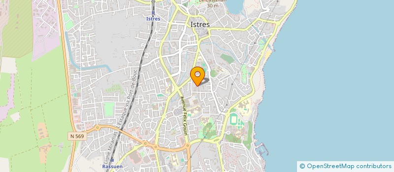 localisation de l'entreprise ENTREP NETTOYAGE ET SERVICES D ENTRETIEN  ISTRES