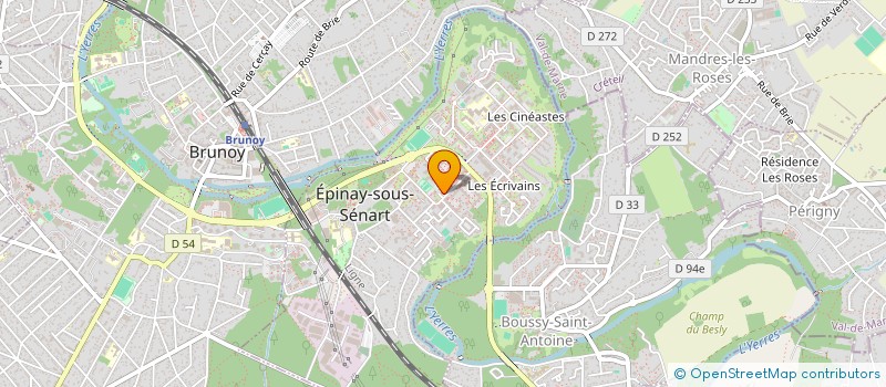 localisation de l'entreprise ENTREP SPECIAL POSE ET PONCAGE DE MARBRE  EPINAY-SOUS-SENART