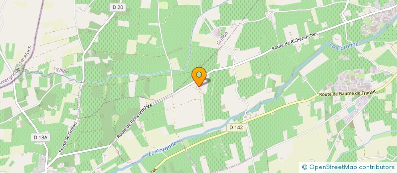 localisation de l'entreprise ENTREP TRAVAUX AGRIC CONCASSE L ENCLAVE à VALREAS