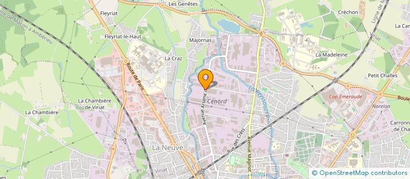 localisation de l'entreprise ENTREPOSAGE LOCATION EST (E.L.E.) à CONFRANCON