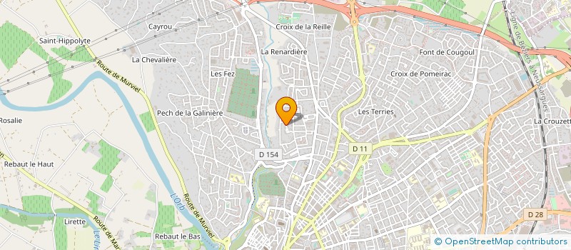 localisation de l'entreprise ENTREPOT  ARGELES-SUR-MER