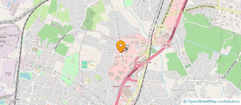 localisation de l'entreprise ENTREPOTS VINICOLES D AMBARES à CARBON-BLANC