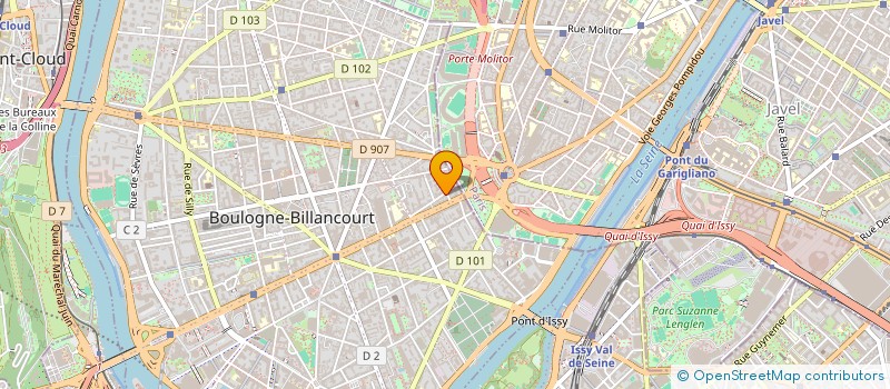 localisation de l'entreprise ENTREPRENDRE à BOULOGNE-BILLANCOURT