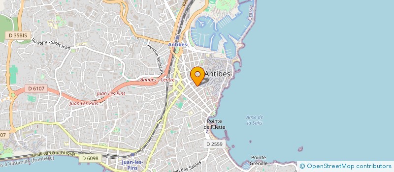 localisation de l'entreprise ENTREPRENDRE ANTIBES à ANTIBES