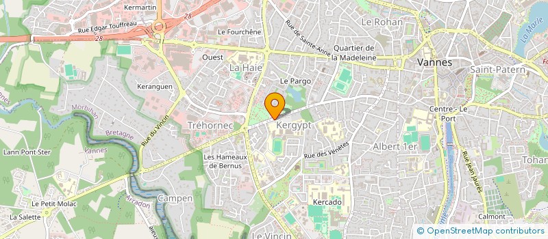 localisation de l'entreprise ENTREPRENDRE AU LYCEE SAINT-JOSEPH à VANNES