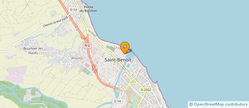 localisation de l'entreprise ENTREPRENDRE AUTREMENT à SAINT-BENOIT