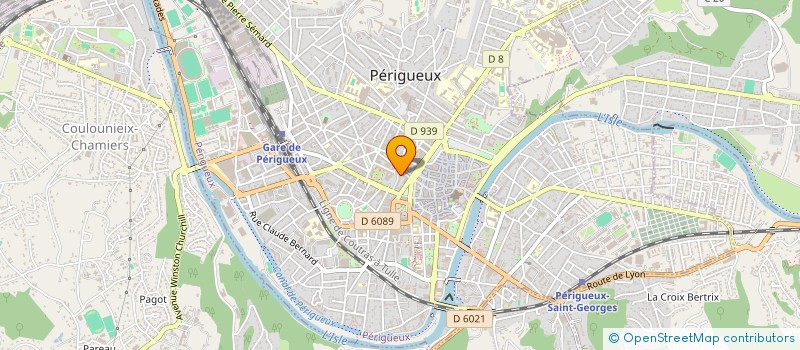 localisation de l'entreprise ENTREPRENDRE EN DORDOGNE à PERIGUEUX