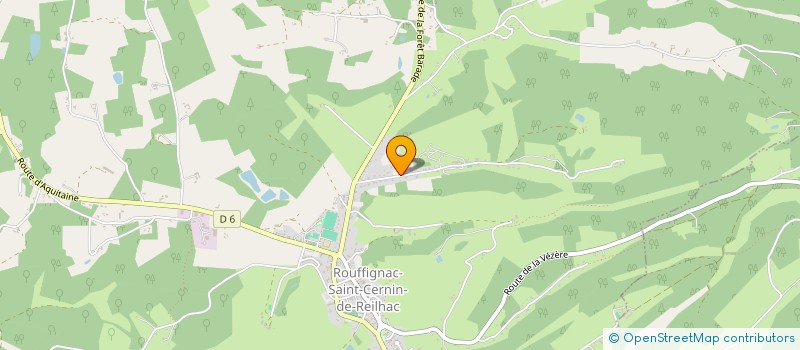 localisation de l'entreprise ENTREPRENDRE EN VALLEE VEZERE  ROUFFIGNAC-SAINT-CERNIN-DE-REILHAC