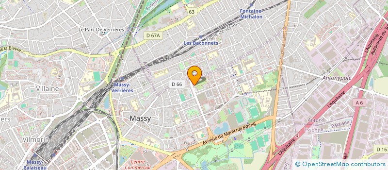 localisation de l'entreprise ENTREPRENDRE POUR MIEUX VIVRE ENSEMBLE (EPMVE) à MASSY