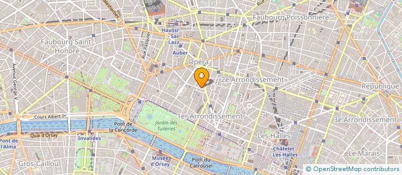localisation de l'entreprise ENTREPRENEURS & FINANCE  PARIS