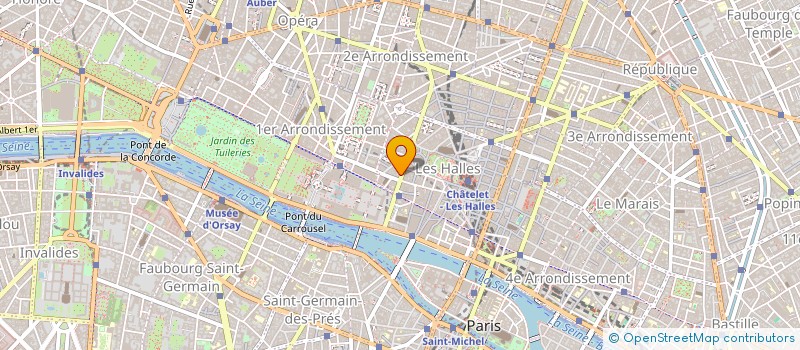 localisation de l'entreprise ENTREPRENEURS FRANCOPHONES à PARIS
