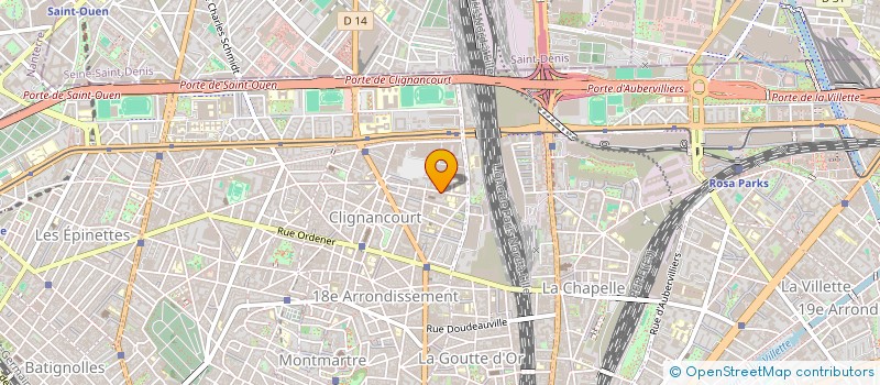 localisation de l'entreprise ENTREPRENEURS, PROFESSIONNELS ET ENTREPRISES DE FRANCE ET D'AFRIQUE (EPEFA)  PARIS