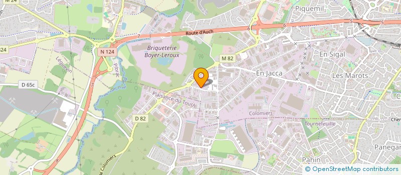 localisation de l'entreprise ENTREPRISE 2MD à COLOMIERS