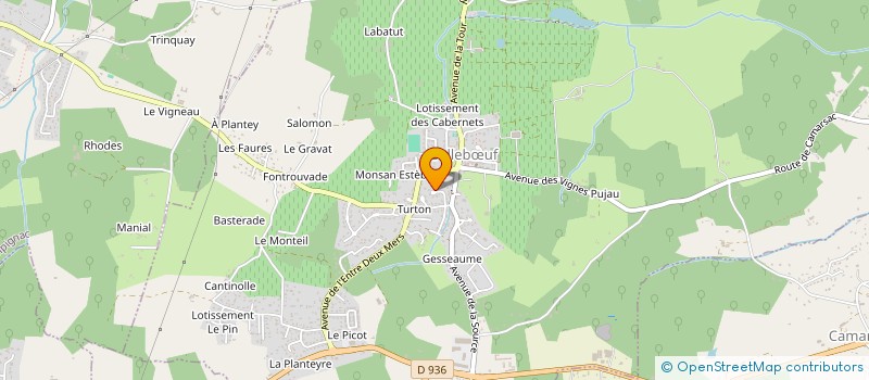 localisation de l'entreprise ENTREPRISE 2THECNIC  SALLEBUF