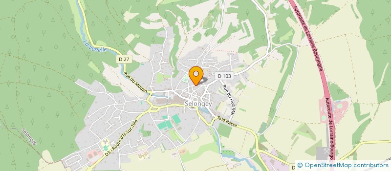 localisation de l'entreprise ENTREPRISE ACH à SELONGEY