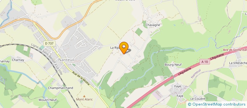 localisation de l'entreprise ENTREPRISE ADAPTEE DU HAUT VAL DE SEVRE à AZAY-LE-BRULE
