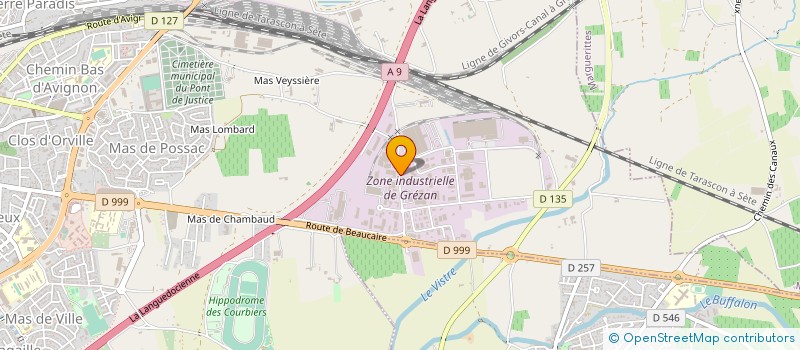 localisation de l'entreprise ENTREPRISE ADAPTEE ETAPE à NIMES
