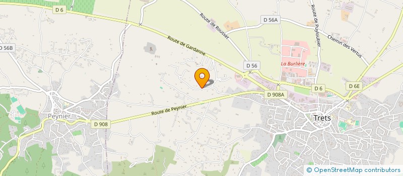 localisation de l'entreprise ENTREPRISE ADDARIO ET FILS  TRETS