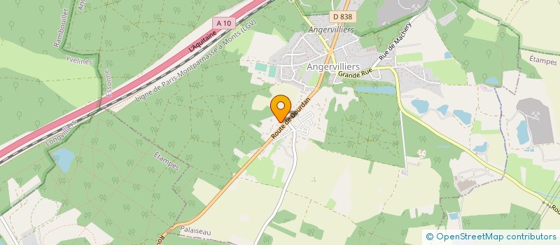 localisation de l'entreprise ENTREPRISE AFONSO à ANGERVILLIERS