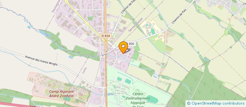 localisation de l'entreprise ENTREPRISE AGOSTINETTO à MONTARDON