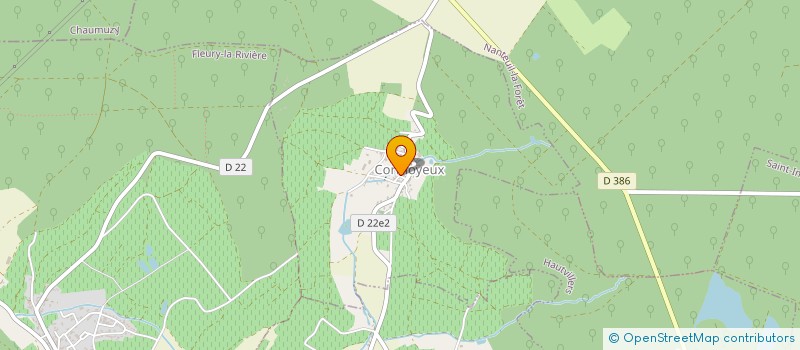 localisation de l'entreprise ENTREPRISE AGOSTINHO  CORMOYEUX