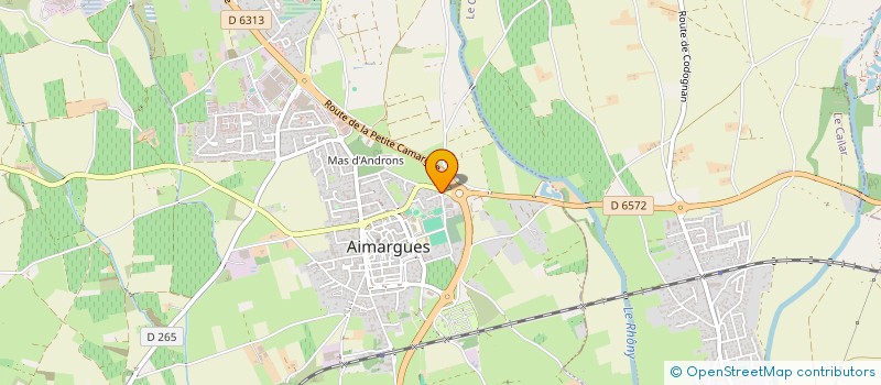localisation de l'entreprise ENTREPRISE AIMARGOISE DE TERRASSEMENT à AIMARGUES