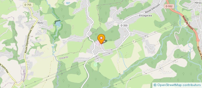 localisation de l'entreprise ENTREPRISE ALBERT TOFFOLO à USTARITZ