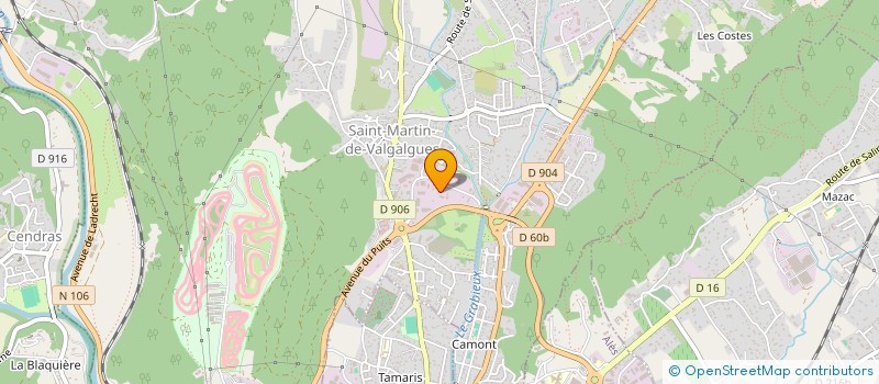 localisation de l'entreprise ENTREPRISE ALESIENNE DE TRAVAUX PUBLICS à SAINT-MARTIN-DE-VALGALGUES