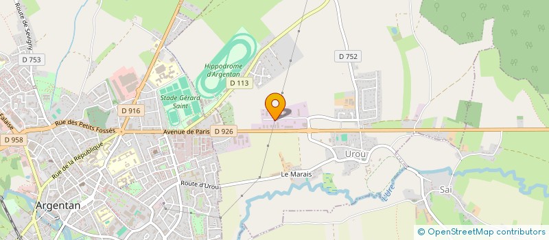localisation de l'entreprise ENTREPRISE ALEXANDRE à GOUFFERN EN AUGE