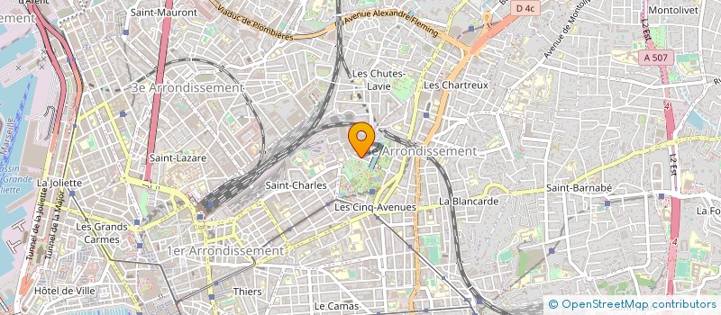 localisation de l'entreprise ENTREPRISE ALLARD ET DE GARAM à MARSEILLE