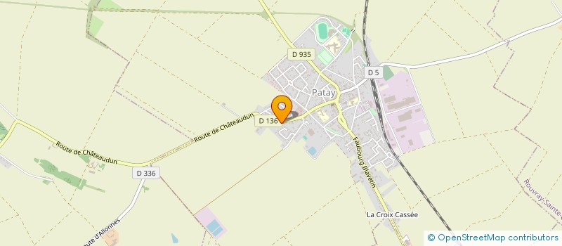 localisation de l'entreprise ENTREPRISE ALVES à PATAY