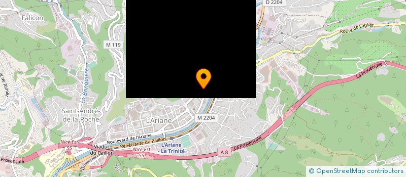 localisation de l'entreprise ENTREPRISE AMAHROUCH à NICE