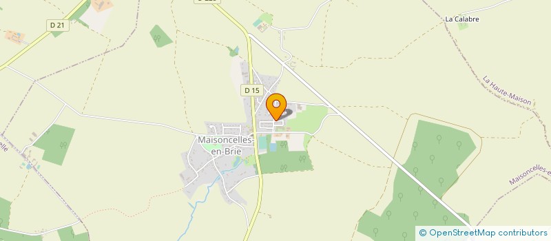 localisation de l'entreprise ENTREPRISE AMBROS à CRECY-LA-CHAPELLE